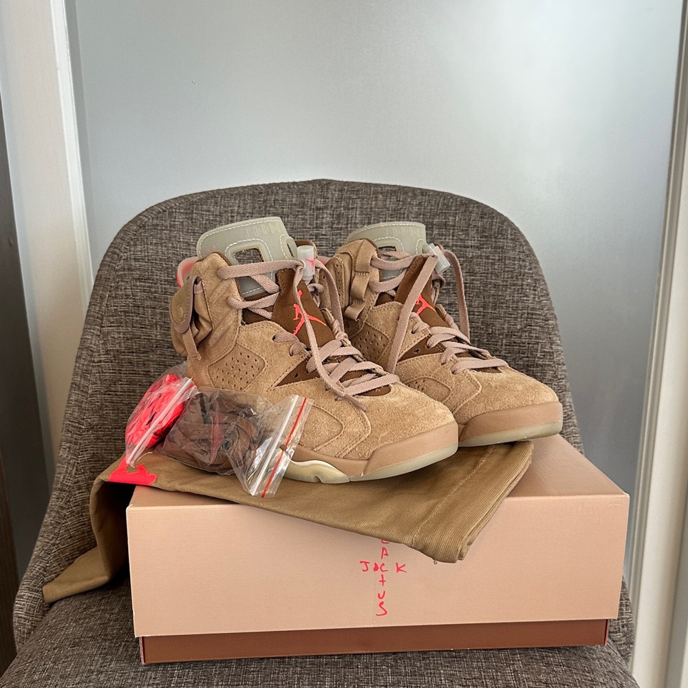 Travis Scott x Air Jordan 6 Retro ‘British Khaki’